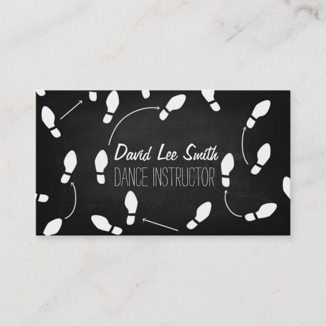 Carte De Visite Dansez Instructeur (Devant)