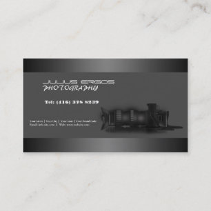 Carte de visite d'appareil-photo de photographe de