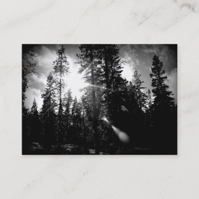 Carte de visite d'arboriculture (Devant)