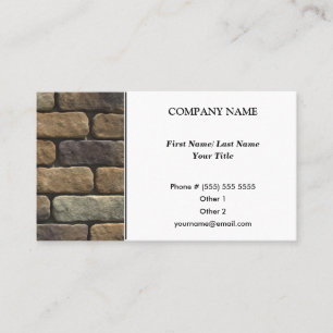 Carte de visite d'architecte