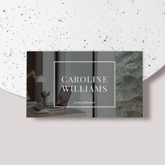 Carte De Visite Dark Modern esthétique gestionnaire de médias soci (Créateur téléchargé)