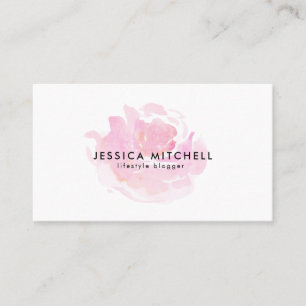 Carte De Visite Darling Rose blogueur/influent médias sociaux