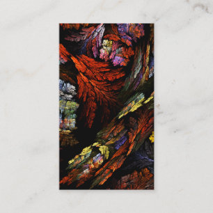 Carte de visite d'art Abstrait Color Harmony