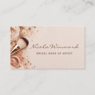 Carte de visite d'artiste maquilleur pour mariage