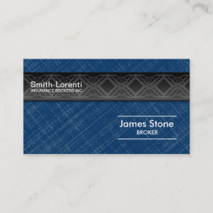 Carte de visite d'assurance - professionnel de