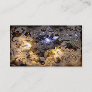 Carte de visite d'astrologie