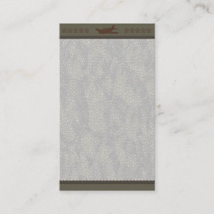 Carte de visite d'avion militaire