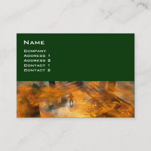 Carte De Visite DAWNING DARK/ MONDE ALIEN Science-fiction