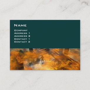 Carte De Visite DAWNING DARK/ MONDE ALIEN Science-fiction