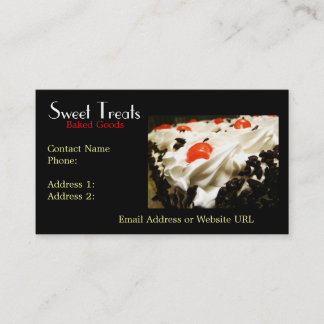 Carte de visite de Bakery Dessert Company