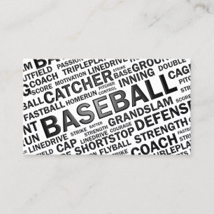 Carte de visite de base-ball