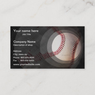 Carte de visite de base-ball