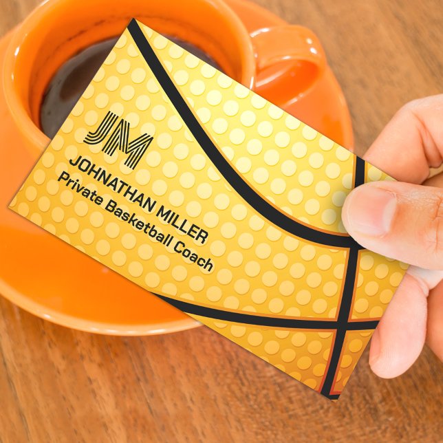 Carte de visite de basket-ball (Créateur téléchargé)