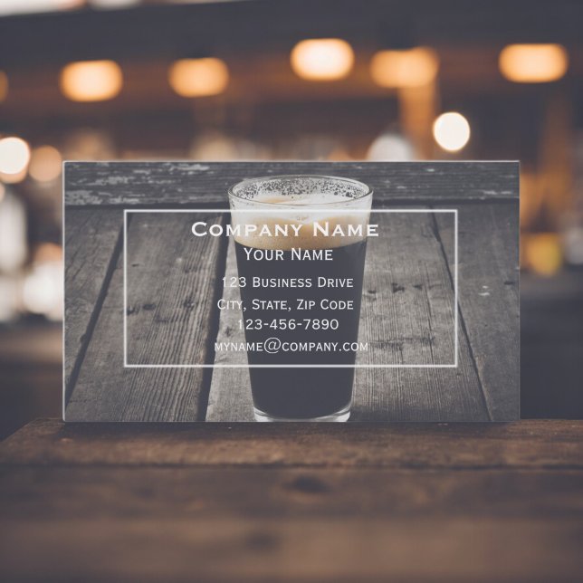 Carte de visite de bière (Créateur téléchargé)