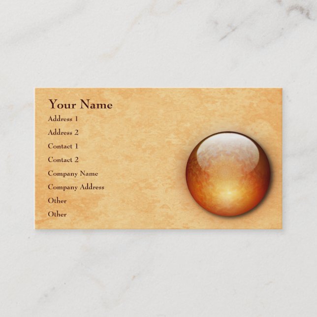 Carte de visite de bijou de renouvellement (Devant)