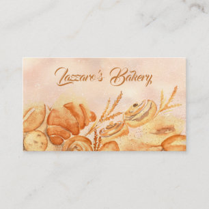 Carte de visite de boulangerie de pain