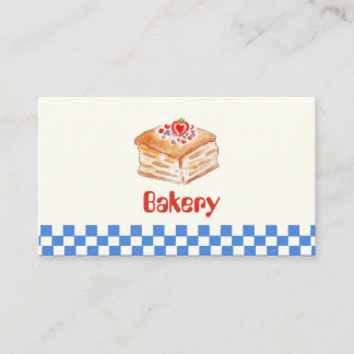 Carte de visite de boulangerie personnalisée | Bou