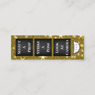 Carte de visite de cabine photo