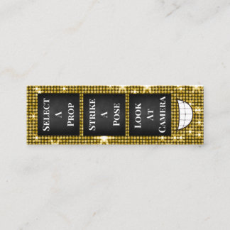 Carte de visite de cabine photo