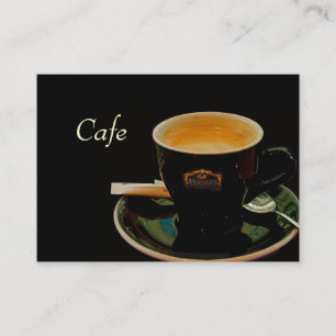 Carte de visite de café