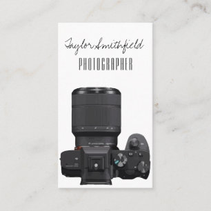 Carte de visite de caméra