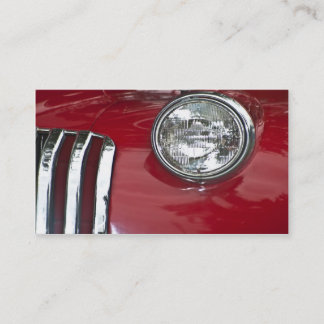 Carte de visite de camion de pompiers