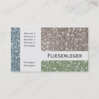 Carte De Visite de carrelage