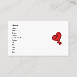 Carte de visite de COEUR de ROULEAU