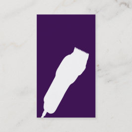 Carte de visite de coiffeur/Cosmetologist de