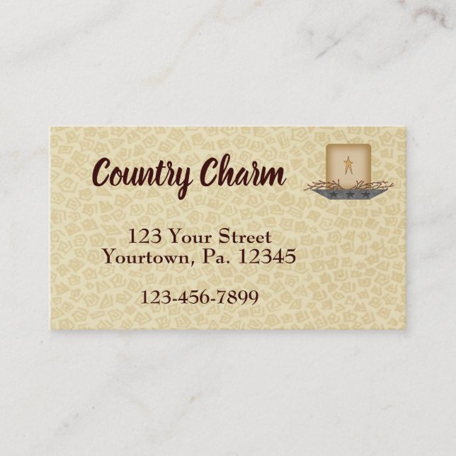 Carte de visite de collection primitive (Devant)