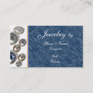 Carte de visite de concepteur de bijoux (ou ?)