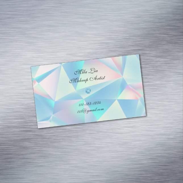 carte de visite de conception de pierre bleue opal (In Situ)