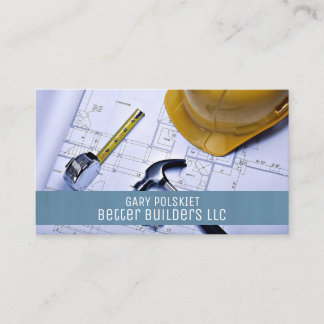 Carte de visite de construction