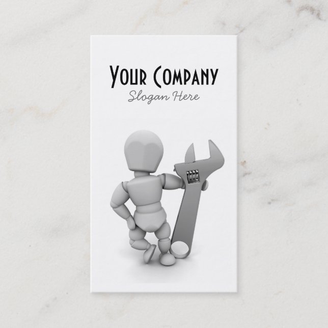 Carte de visite de construction/constructeurs (Devant)