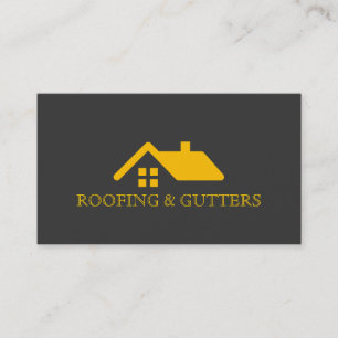 Carte de visite de construction de toitures