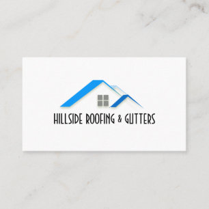 Carte de visite de construction Windows Gutters de