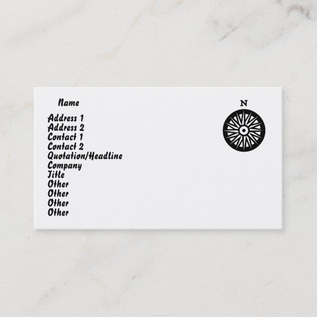 Carte de visite de consultation chrétien (Devant)