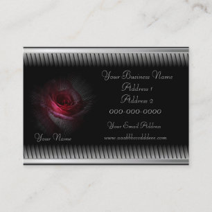 Carte de visite de Coupon Rose