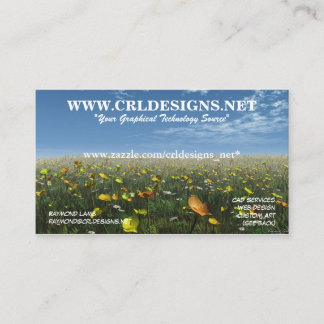 carte de visite de CRLDesigns.net