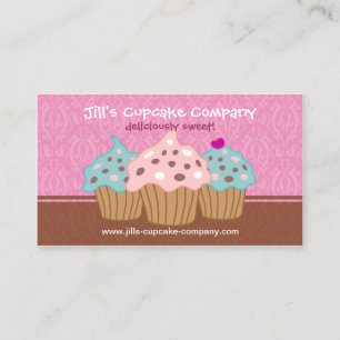 Carte de visite de Cupcake Company