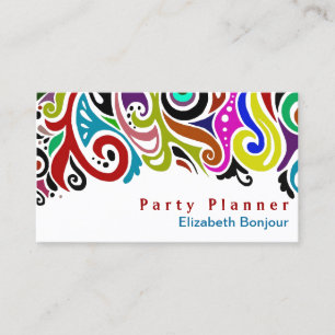 Carte de visite de ~ de partie
