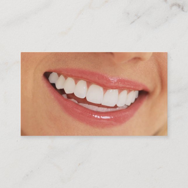 Carte de visite de dentiste (Devant)