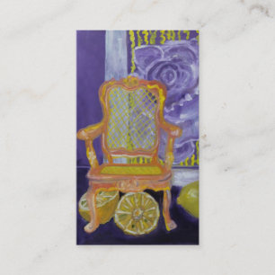 Carte de visite de design d'intérieur