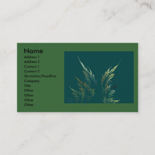 Carte de visite de devenez écolo