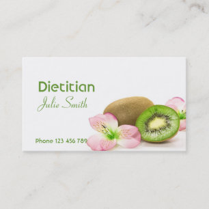 Carte de visite de diététicien
