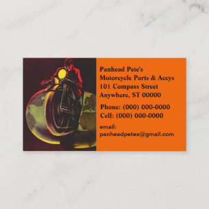 Carte de visite de division de globe vintage de