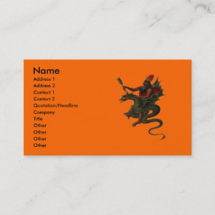Carte de visite de dragon