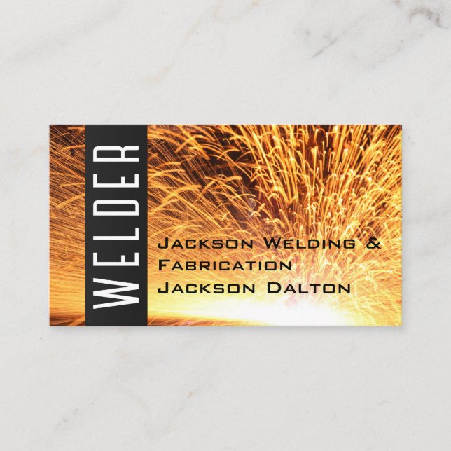 Carte de visite de fabrication et de soudage des m (Devant)