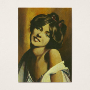 Carte de visite de Fashion ACEO des années 1900 vi