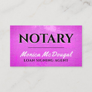 Carte de visite de fausse texture violet